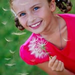 2009 joyfyl girl fluff dandelion